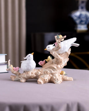 'Heavenly Doves' Fine Porcelain Figurine