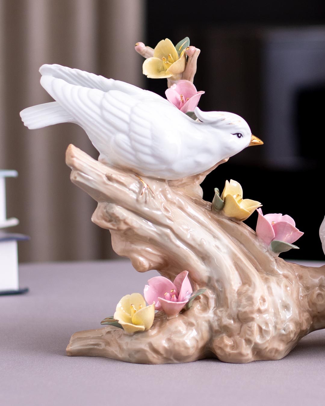 'Heavenly Doves' Fine Porcelain Figurine - The Decor Kart