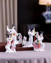 'Enigma' Fine Porcelain Figurine - Set of 4