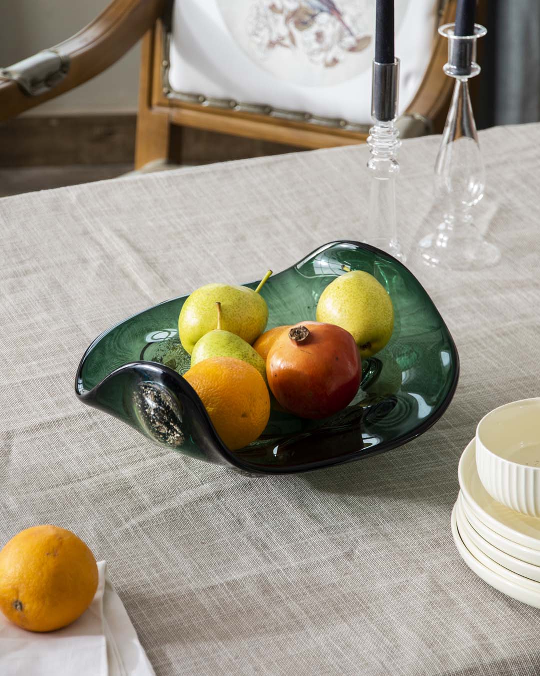 Two-Fold Centrepiece Decorative Bowl