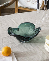 Oblong Wave Centrepiece Decorative Bowl