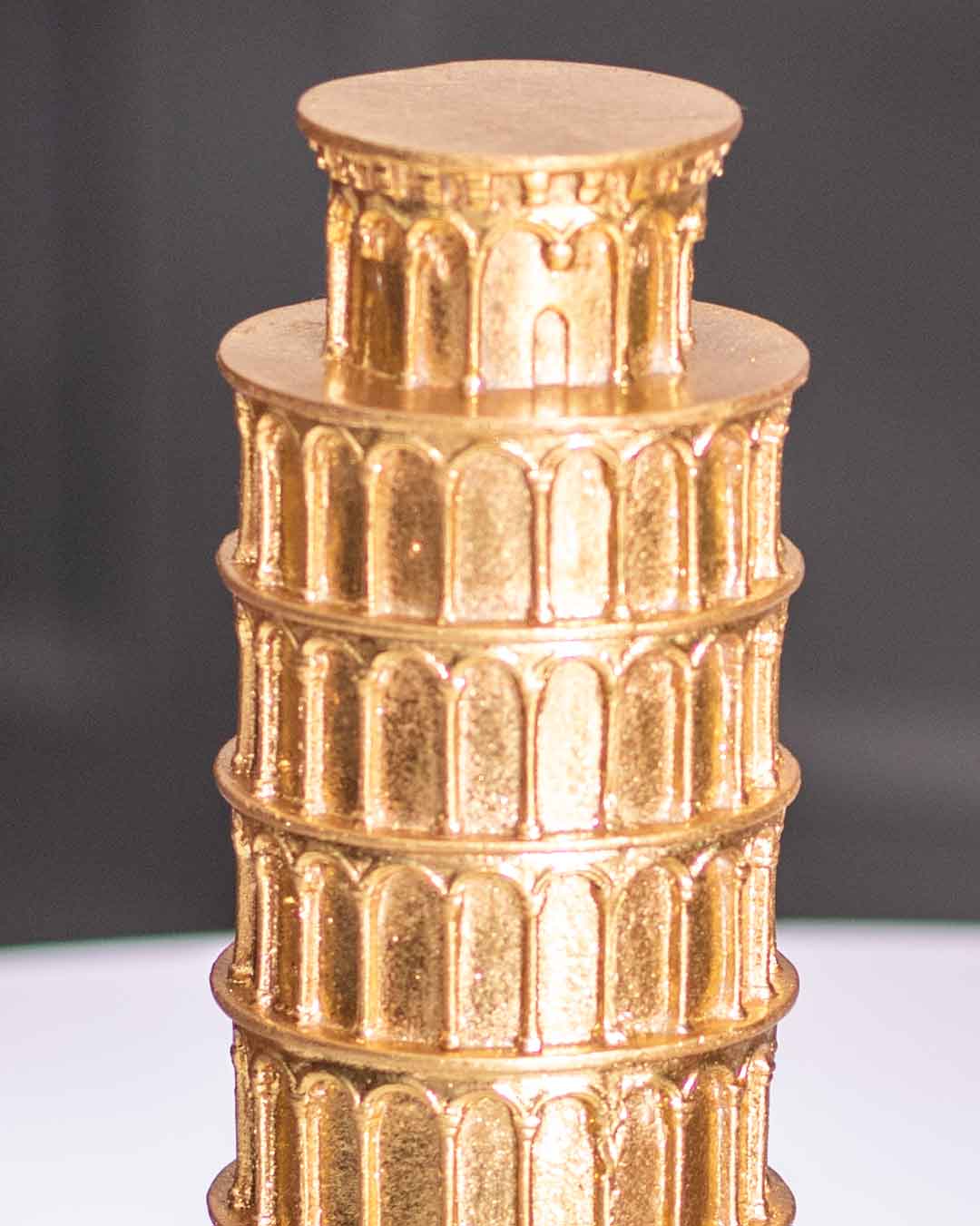 Vintage Leaning Tower of Pisa Sculpture