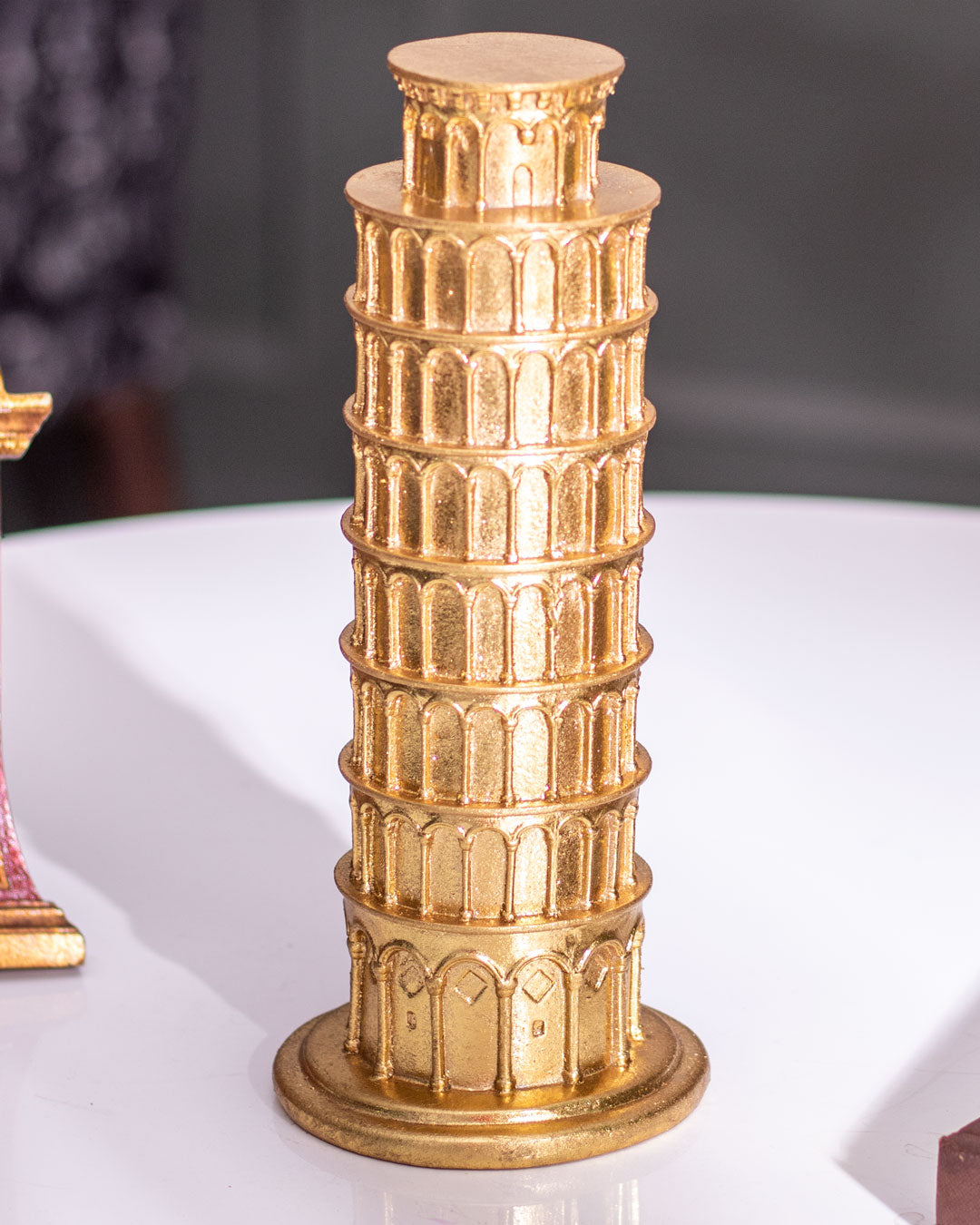 Vintage Leaning Tower of Pisa Sculpture - The Decor Kart