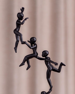 Nordic Abstract Climbing Sculpture