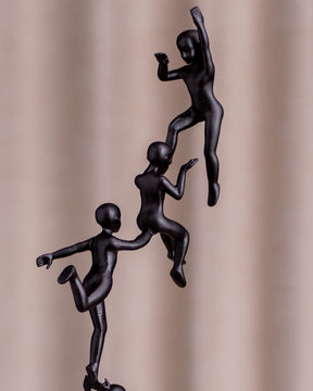 Nordic Abstract Climbing Sculpture