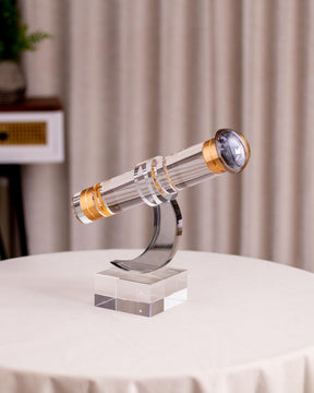 Exquisite Crystal Telescope Table Top