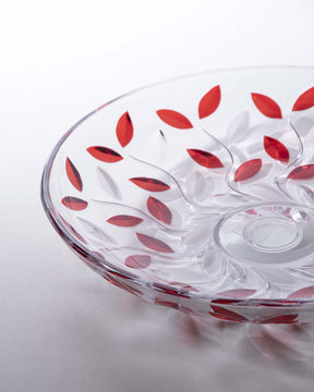 Decorative Glass Fruit Bowl - The Decor Kart 