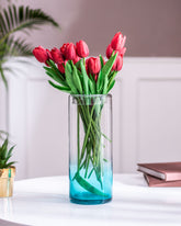 Roxanne Glass Vase - Small - The Decor Kart 