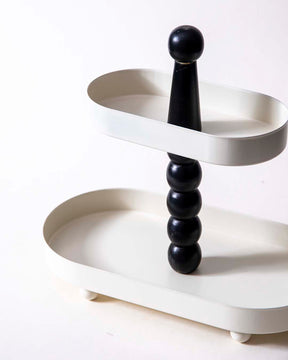 'Entrada' 2 Tier Cake Stand - The Decor Kart 