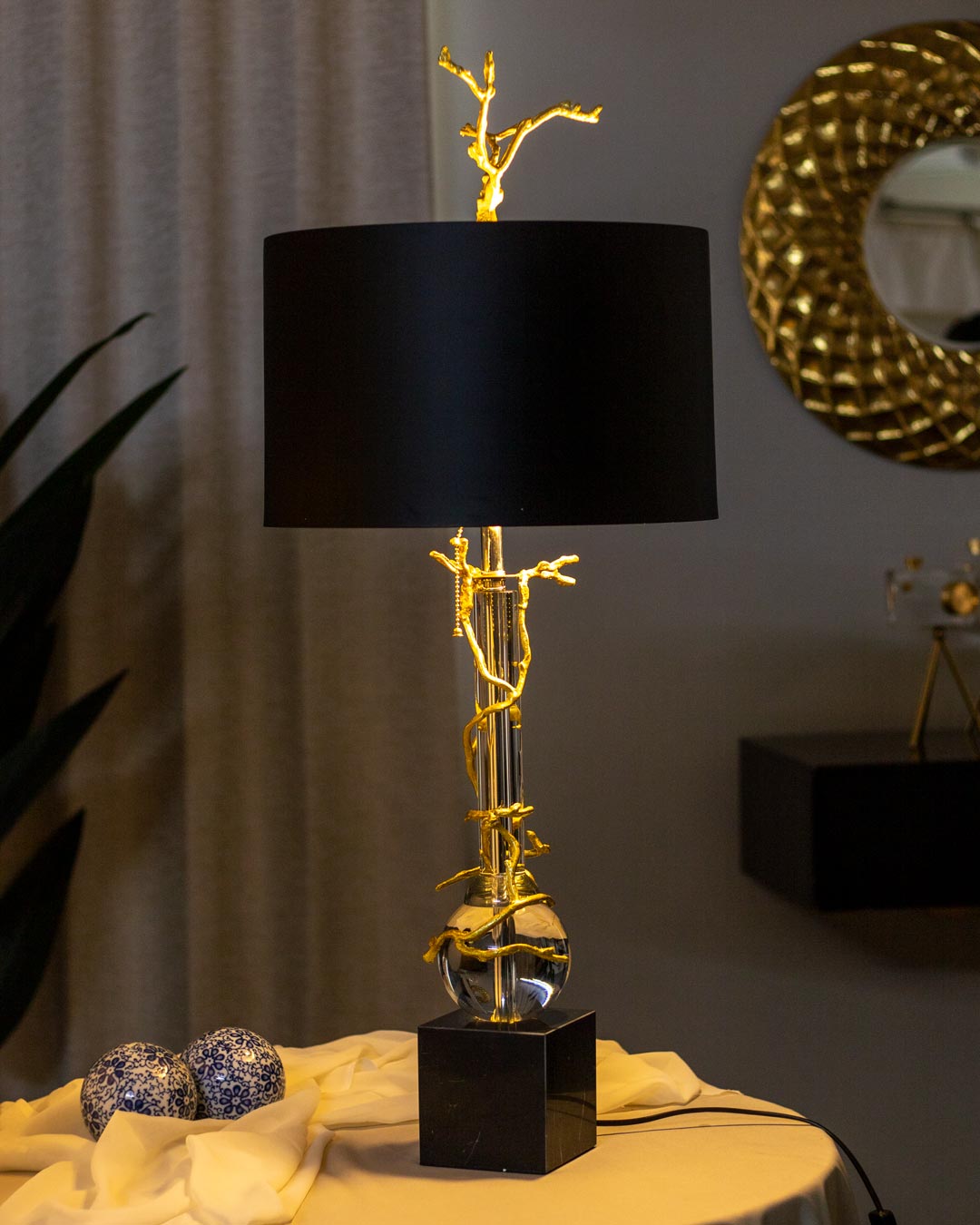 Luxe Branching Beauty Table Lamp