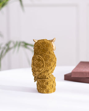 Adorable Owl Figurine - Brown