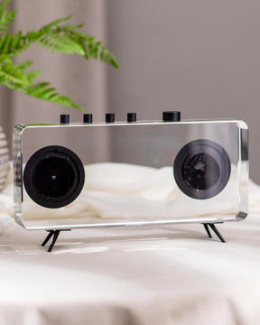 Crystal Vintage Radio Table Top