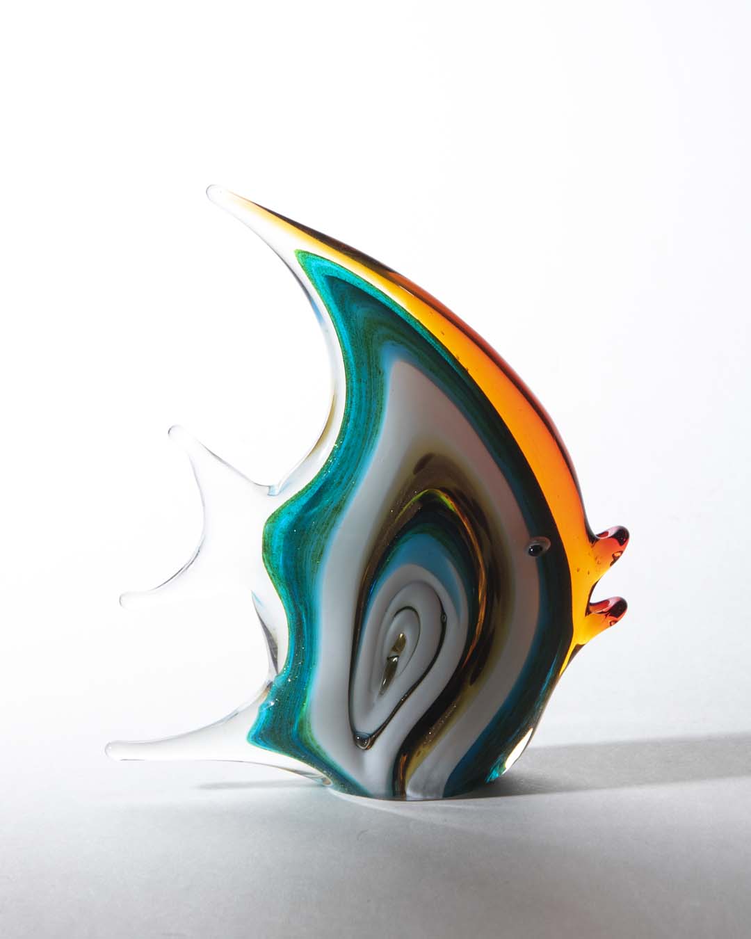 Angelfish Glass Figurine