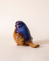 Cottage Garden Sparrow Figurine - Brown 