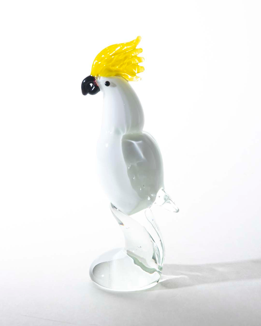 Macaw Parrot Glass Figurine