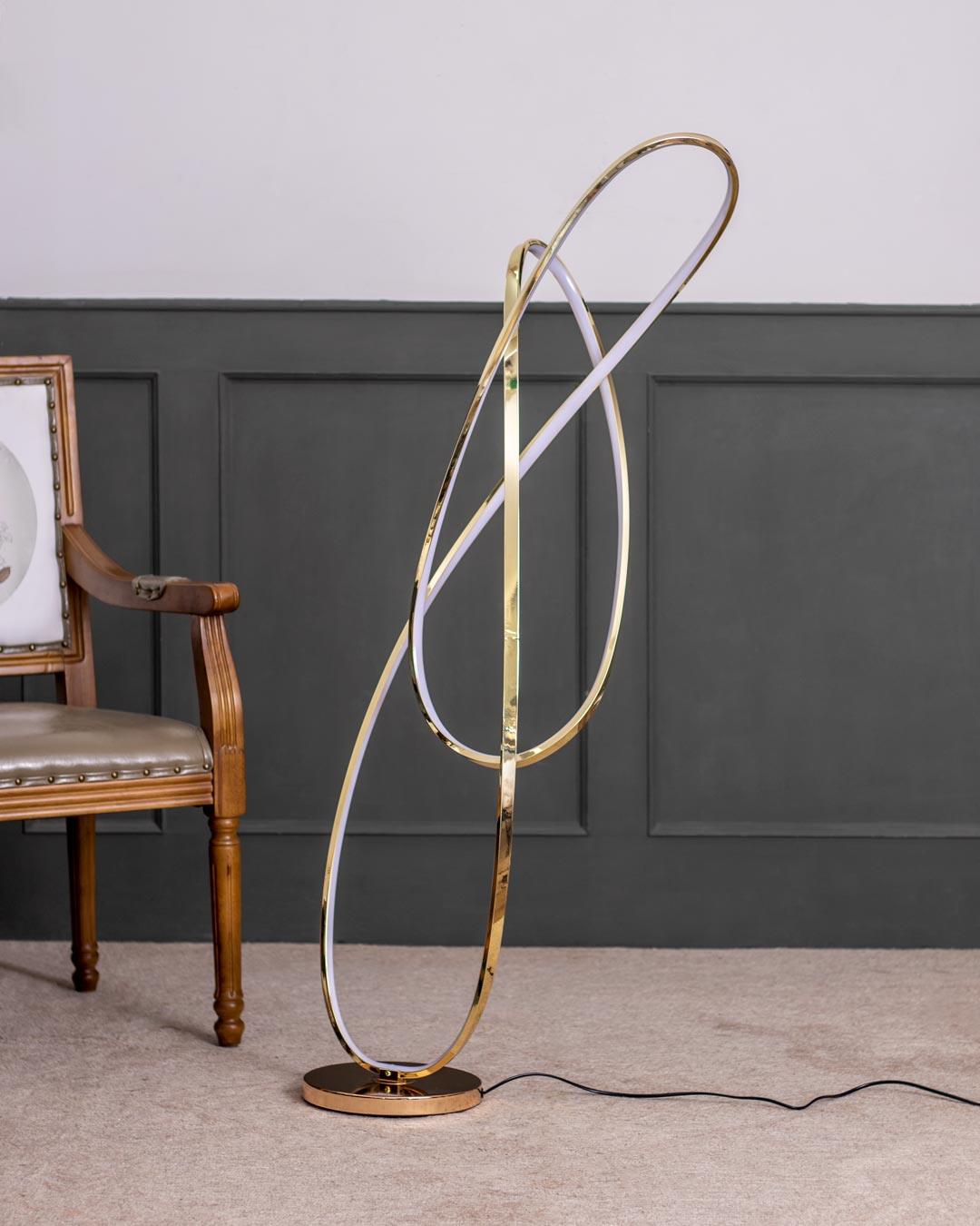 Freestanding LED Floor Lamp - The Decor Kart 