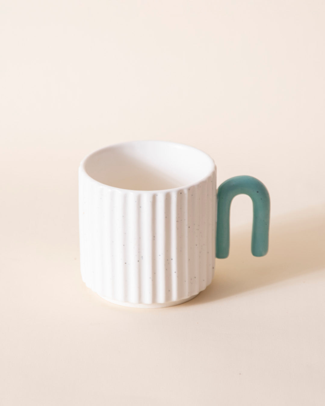 Ribbed Serenity Coffee Mug - Set Of 2 