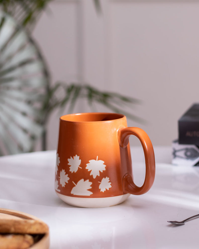 Maple Leaf Mug - Brown