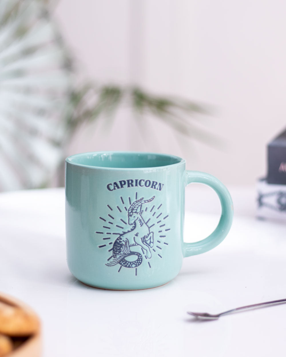 Capricorn Zodiac Mug - Turquoise
