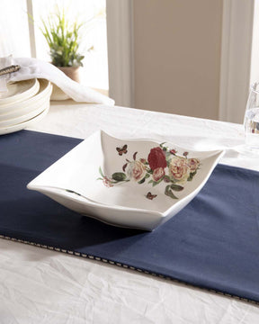 Country Roses Serving Bowls - Set of 2 - The Decor Kart 