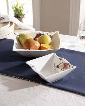 Country Roses Serving Bowls - Set of 2 - The Decor Kart 