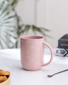 'Butterfly' Coffee Mug - Pink