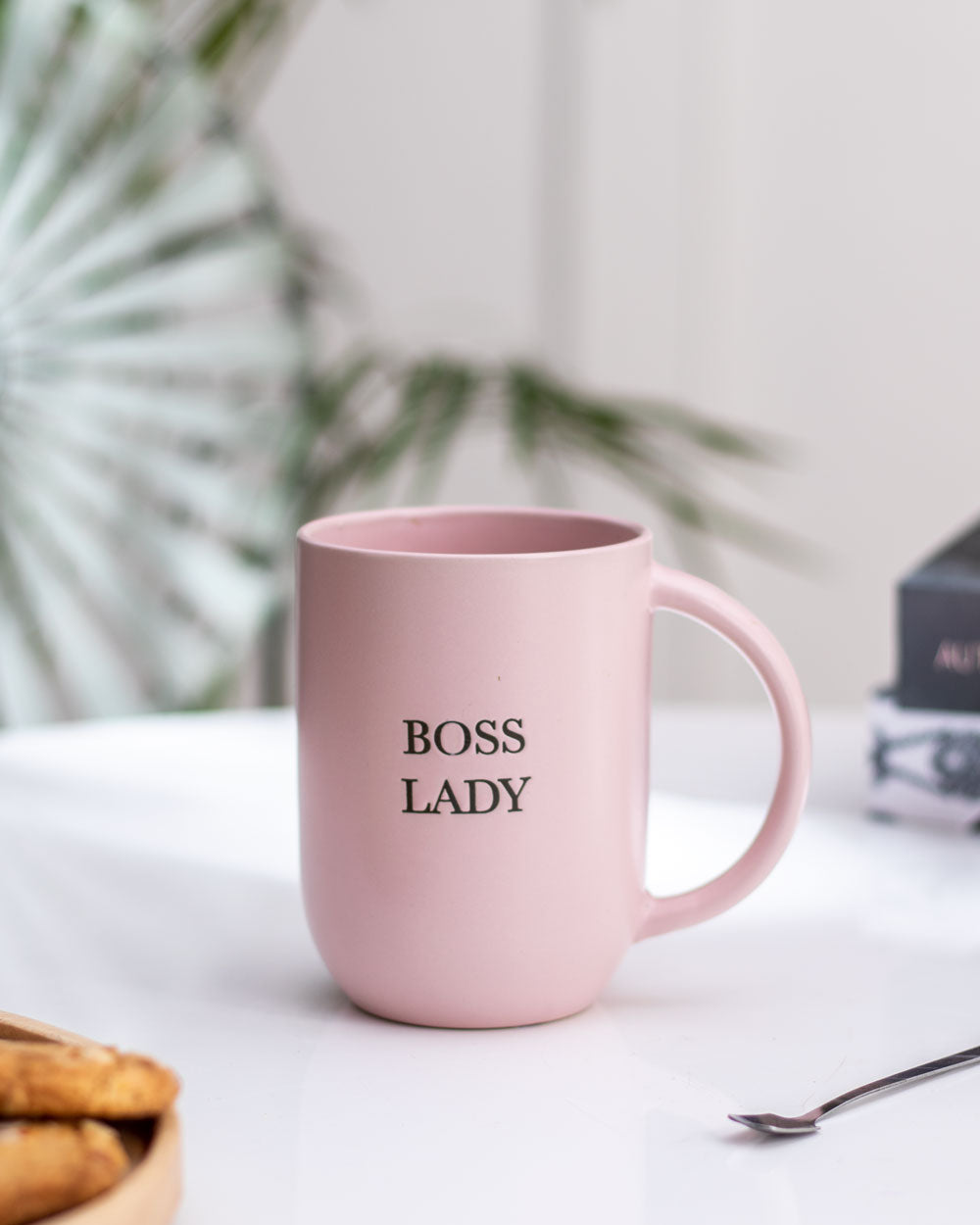 'BOSS LADY' Coffee Mug - Pink