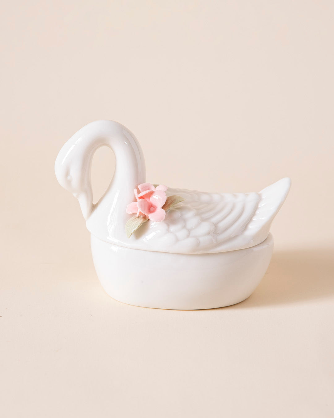 Romantic Swan Trinket Keeper 