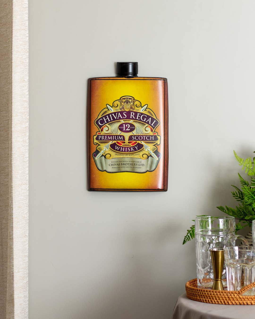 Chivas Regal Tin Sign - The Decor Kart 