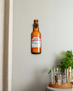 Budweiser Beer Bar Sing Bottle Opener - The Decor Kart 