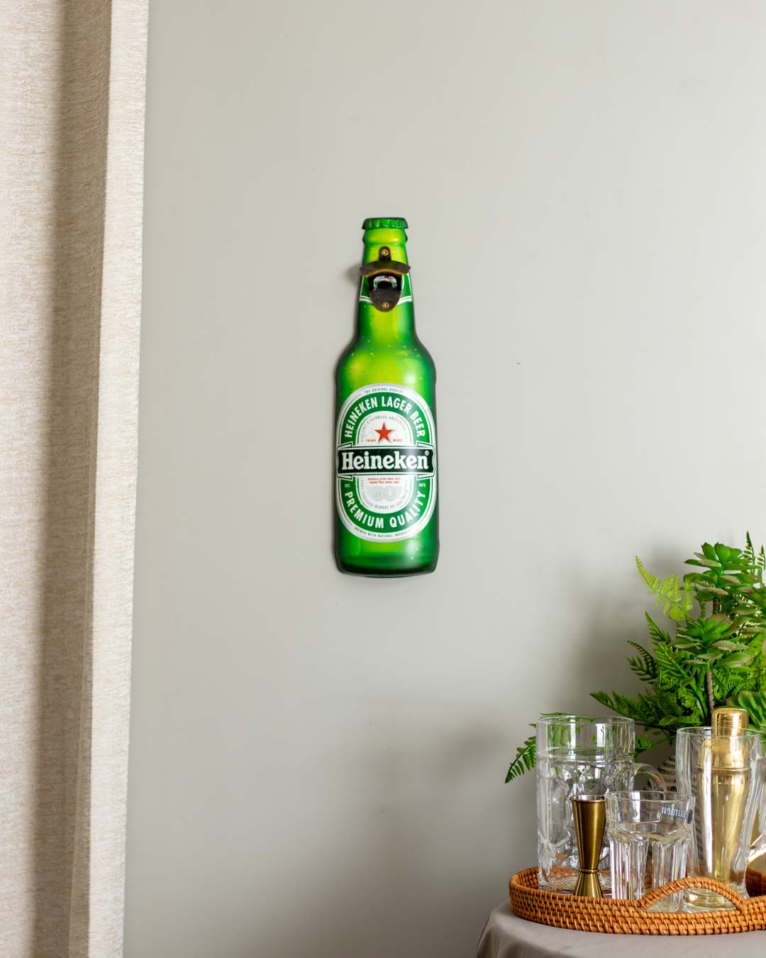 Wall Mounted Bottle Opener - The Decor Kart 