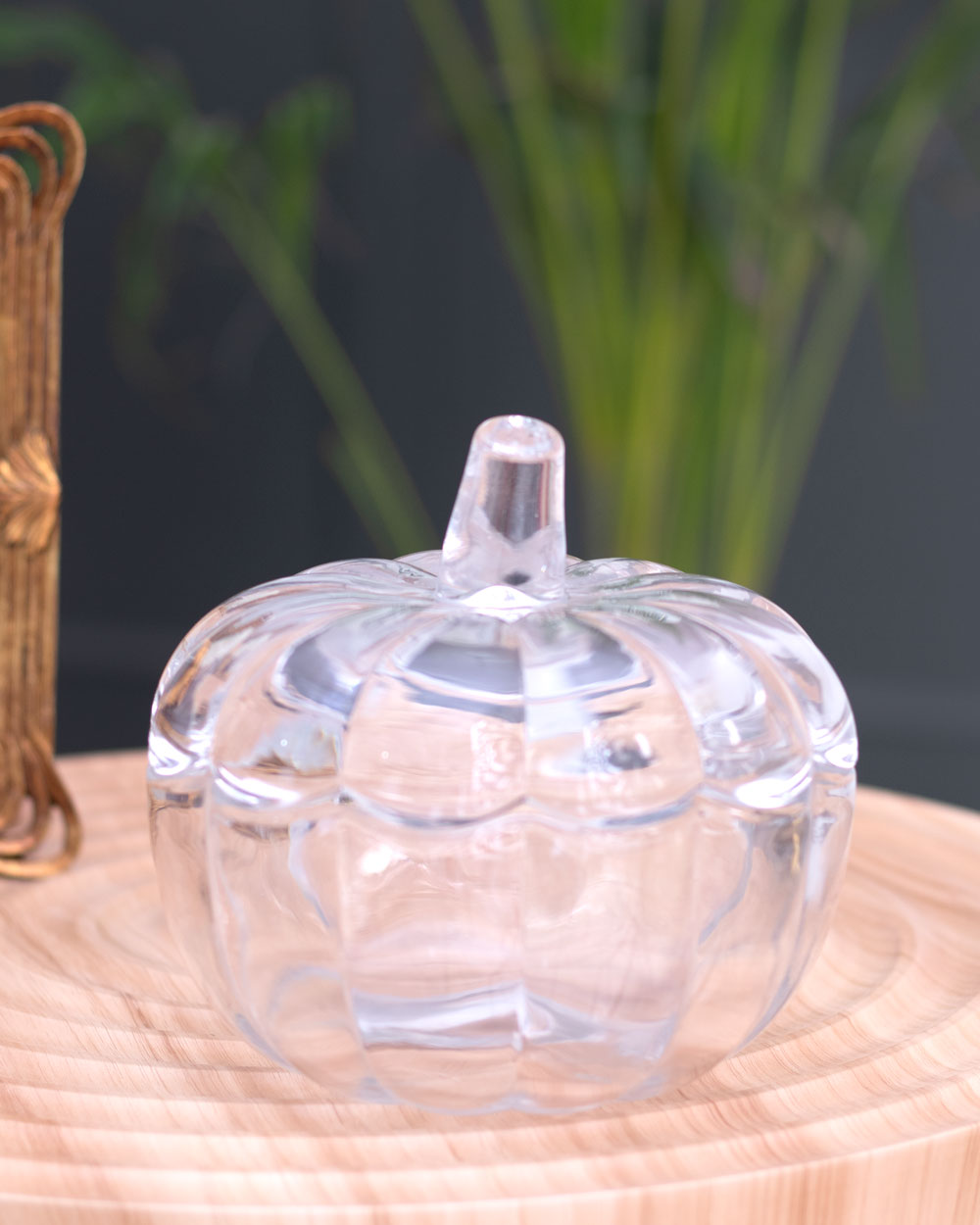 Crystal Glass Candy Jar