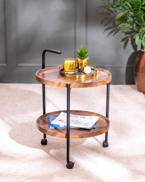 Timeless Charm: A Rustic Wooden Table