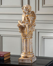 Little Winged Dreamer Angel Cherub Figurine 