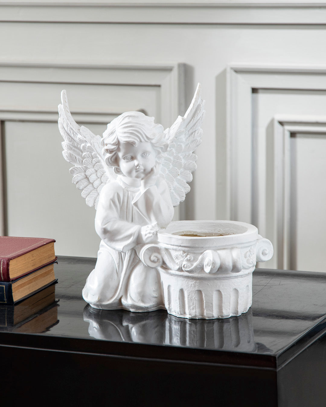 Adorable Angel Cherub Planter 