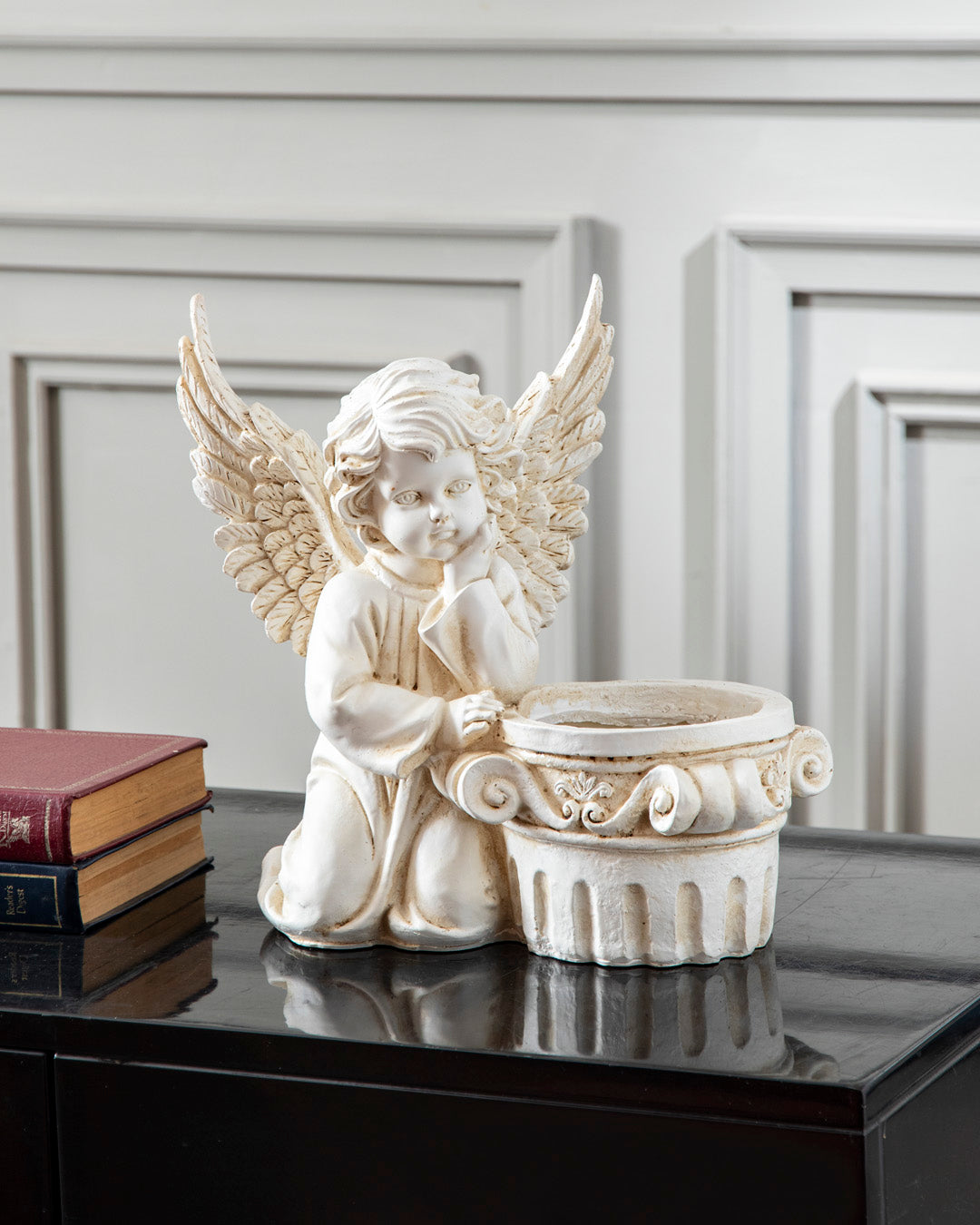 Adorable Angel Cherub Planter 