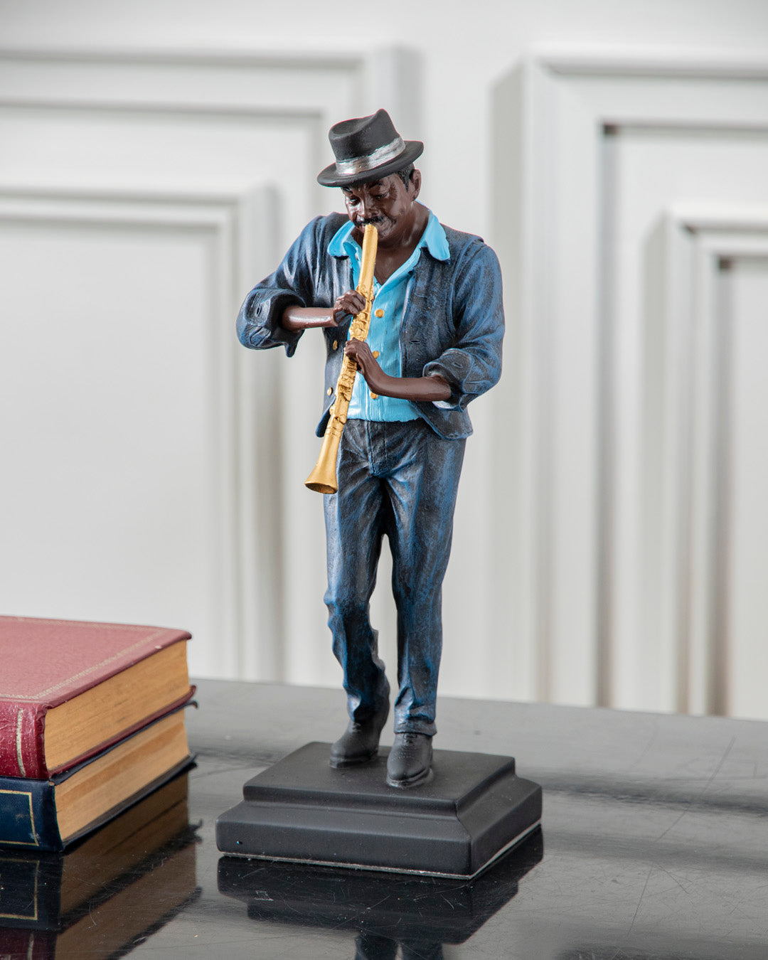 The Blues - Musician Playing Clarinet Bust 