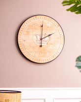 Timeless Charm: Rustic Wall Clock