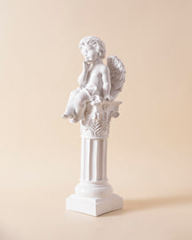 Thoughtful Serenity Angel Cherub Figurine 