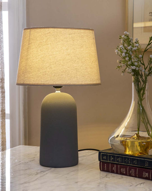 Monolith Ceramic Table Lamp - The Decor Kart