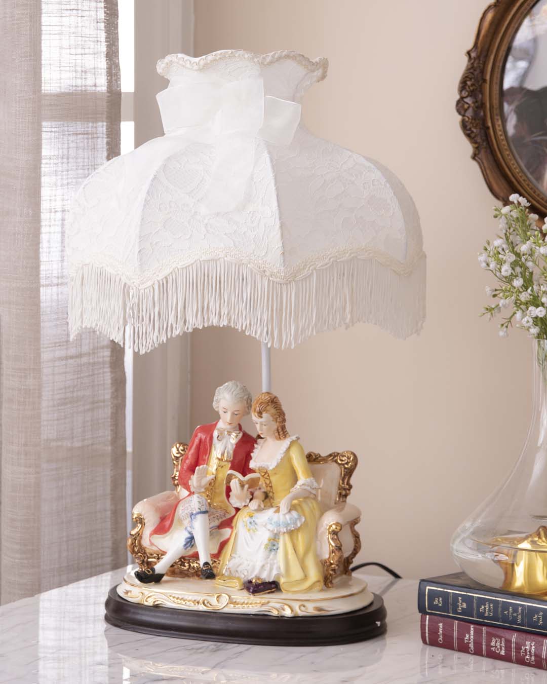 Capodimonte store table lamp