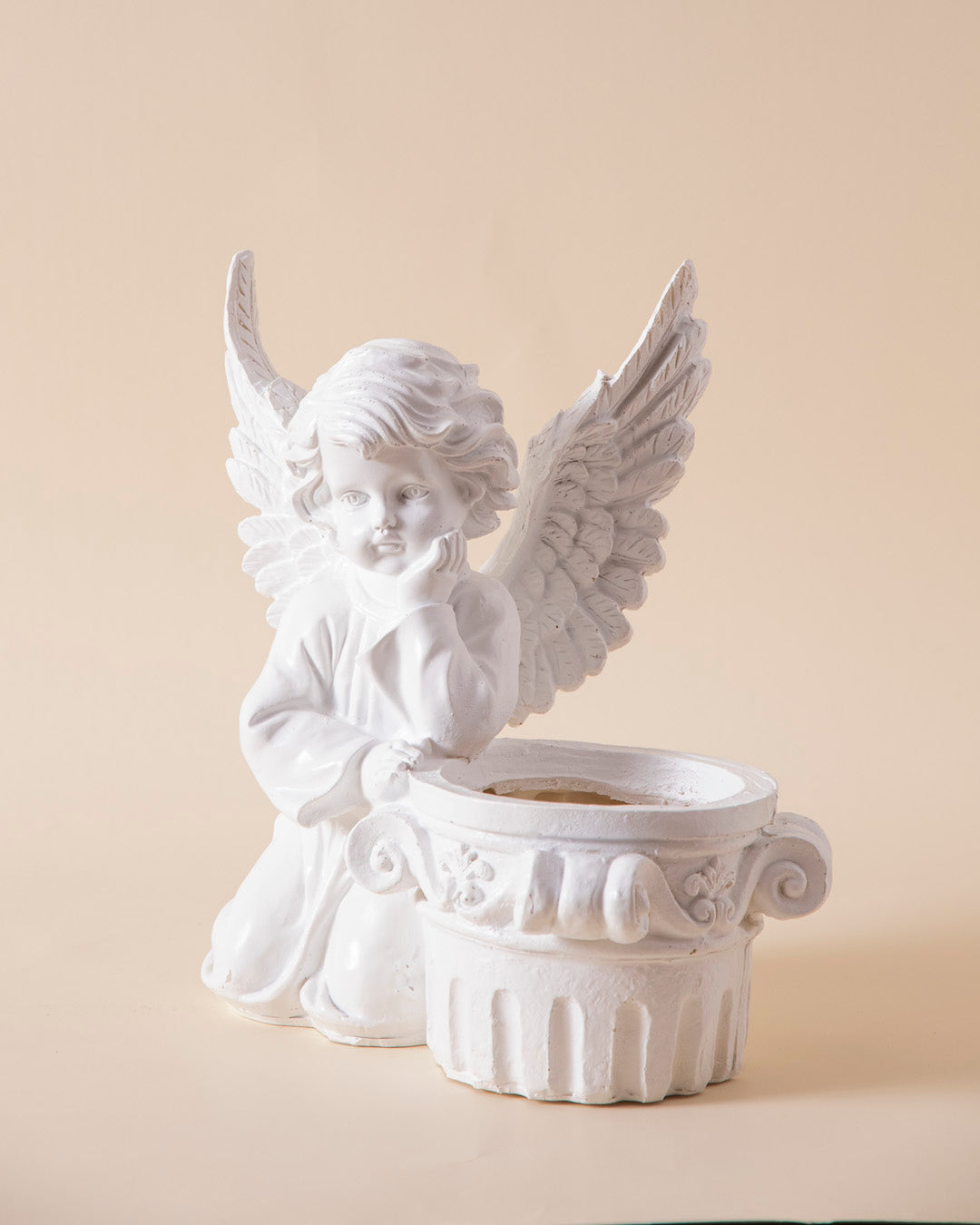 Adorable Angel Cherub Planter 