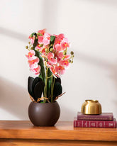 Pink Orchid Artificial Flower Arrangement 