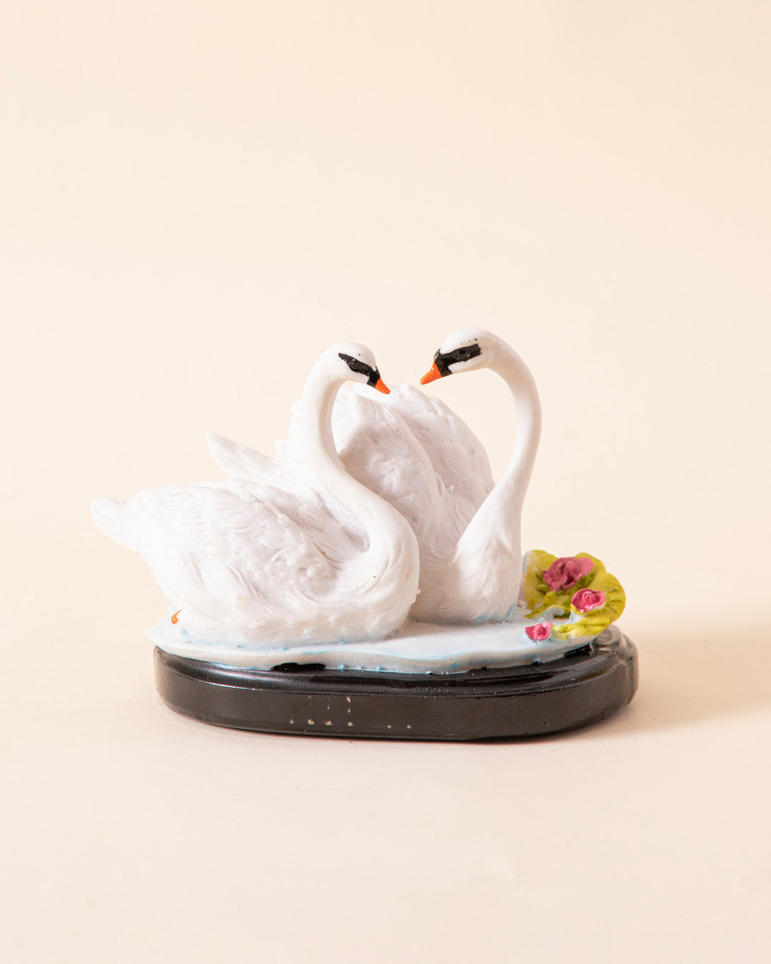 "Graceful Love" Decorative Swan Couple Figurine 