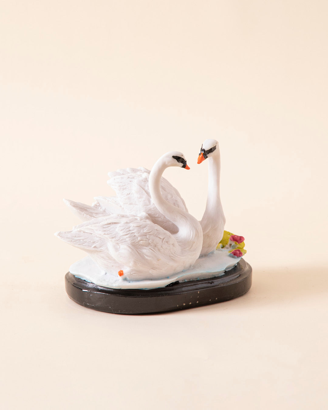 "Graceful Love" Decorative Swan Couple Figurine 