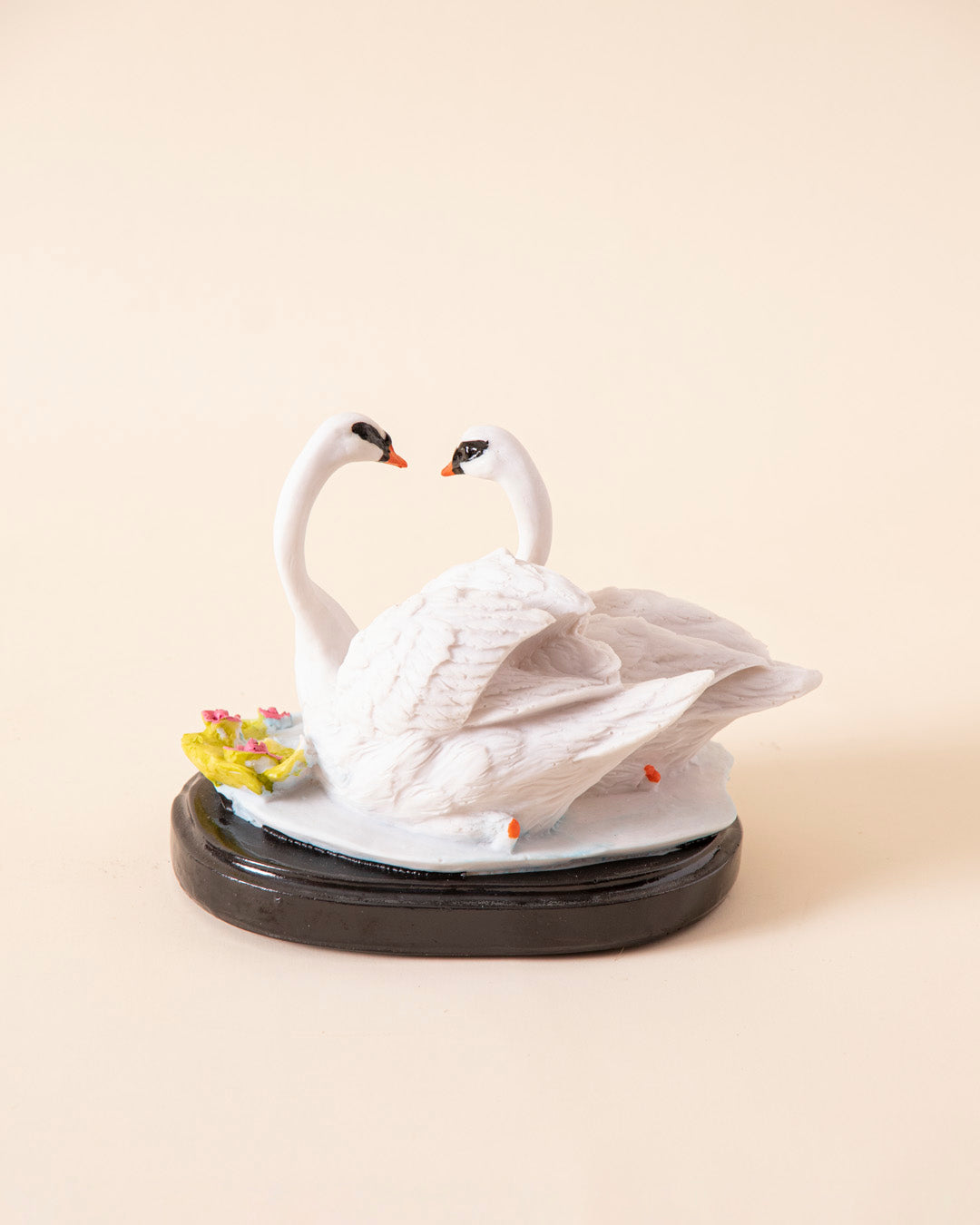 "Graceful Love" Decorative Swan Couple Figurine 