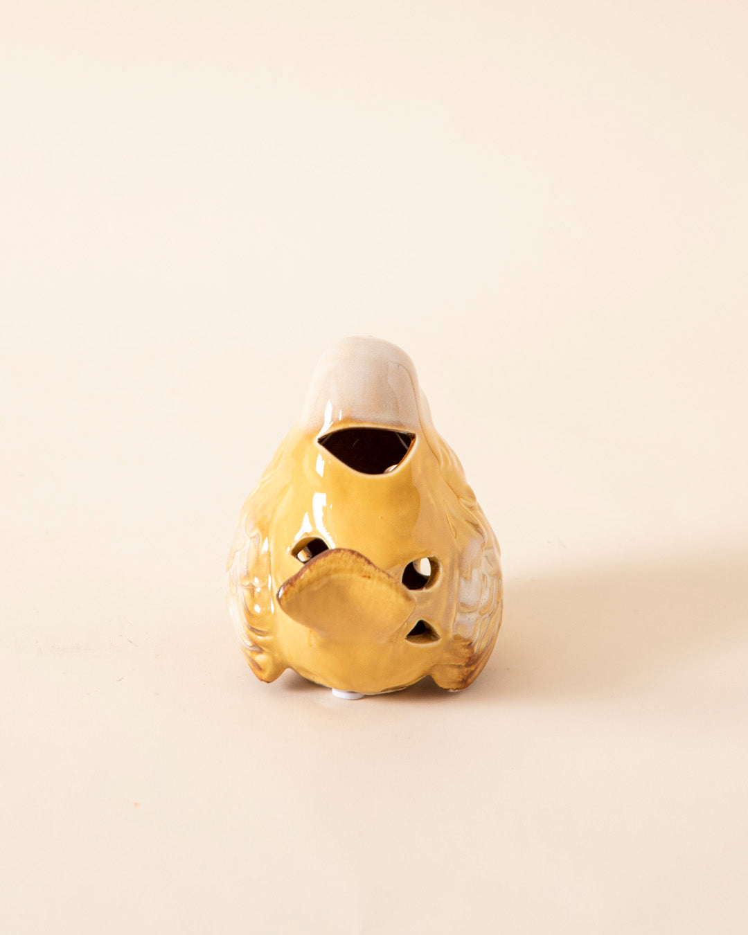 Whispering Willow Bird Figurine - Yellow 