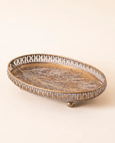 Vintage Birch Leaf Serving Tray - Small 