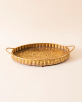 Gold Hammered Serving Tray - Medium 