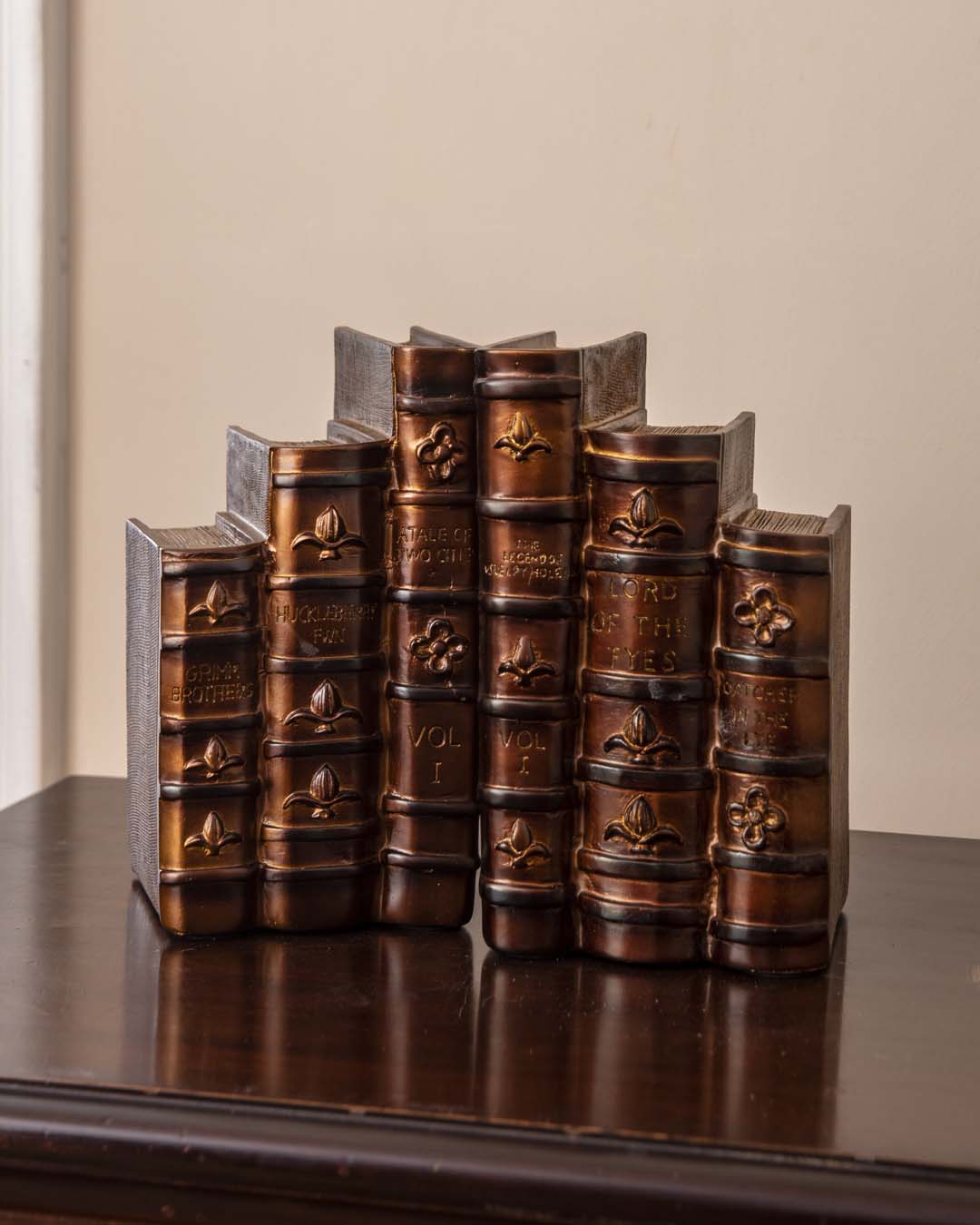 Vintage Books Bookend Set - The Decor Kart 
